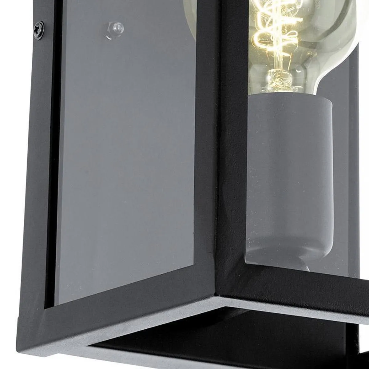Eglo Charterhouse Wandlamp E27 - 28cm - Zwart
