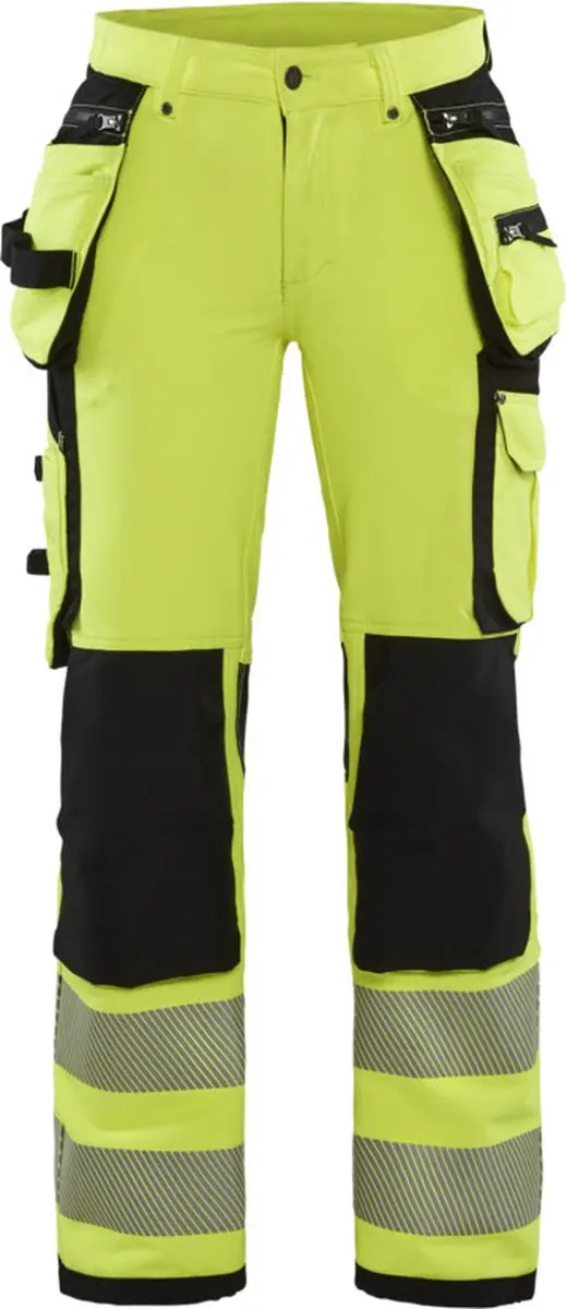 Blåkläder Dames High Vis Werkbroek 7197-1642