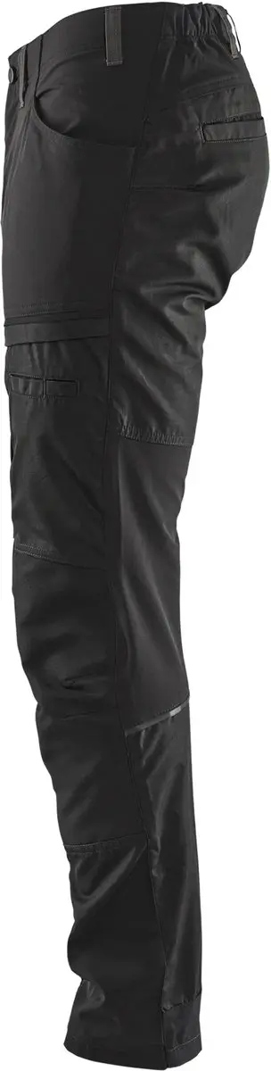 Blåkläder Service Werkbroek 1456-1845 - Zwart/Donkergrijs - Maat 54