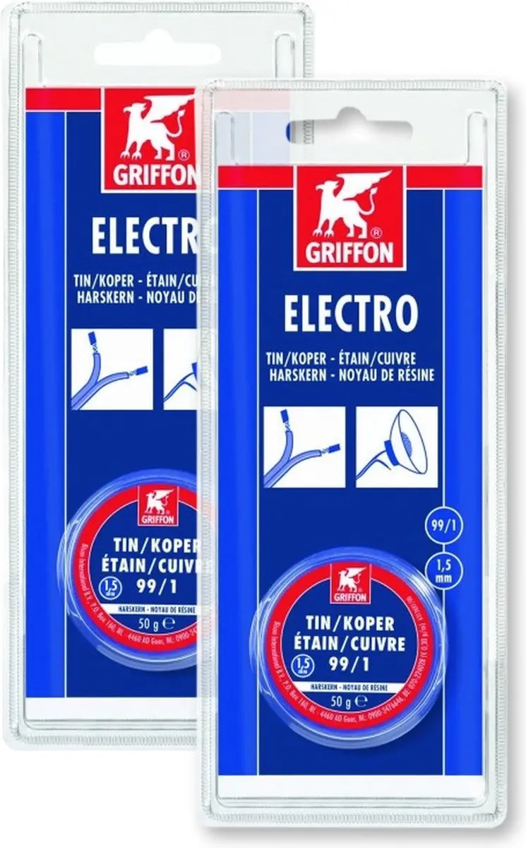 Griffon Electro Soldeertin 99/1 Ø1,5mm
