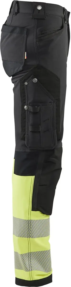 Blåkläder Werkbroek 1193-1642 96 - Zwart/High Vis Geel