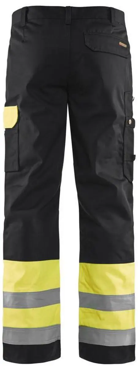 Blåkläder Werkbroek High Vis 1584-1860 D128 - Geel/Zwart