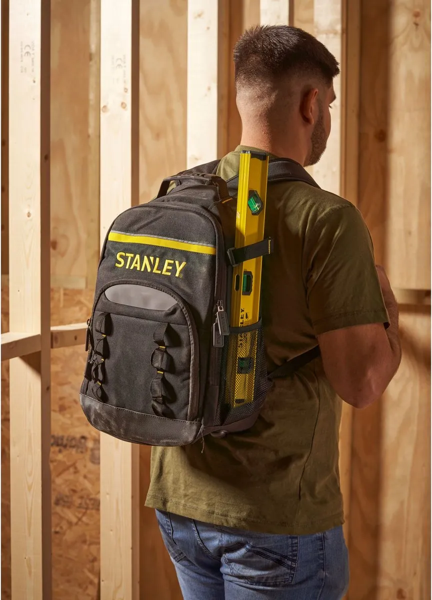 Stanley Gereedschapsrugzak STST1-72335 - Geel/Zwart - afbeelding 6 van 6