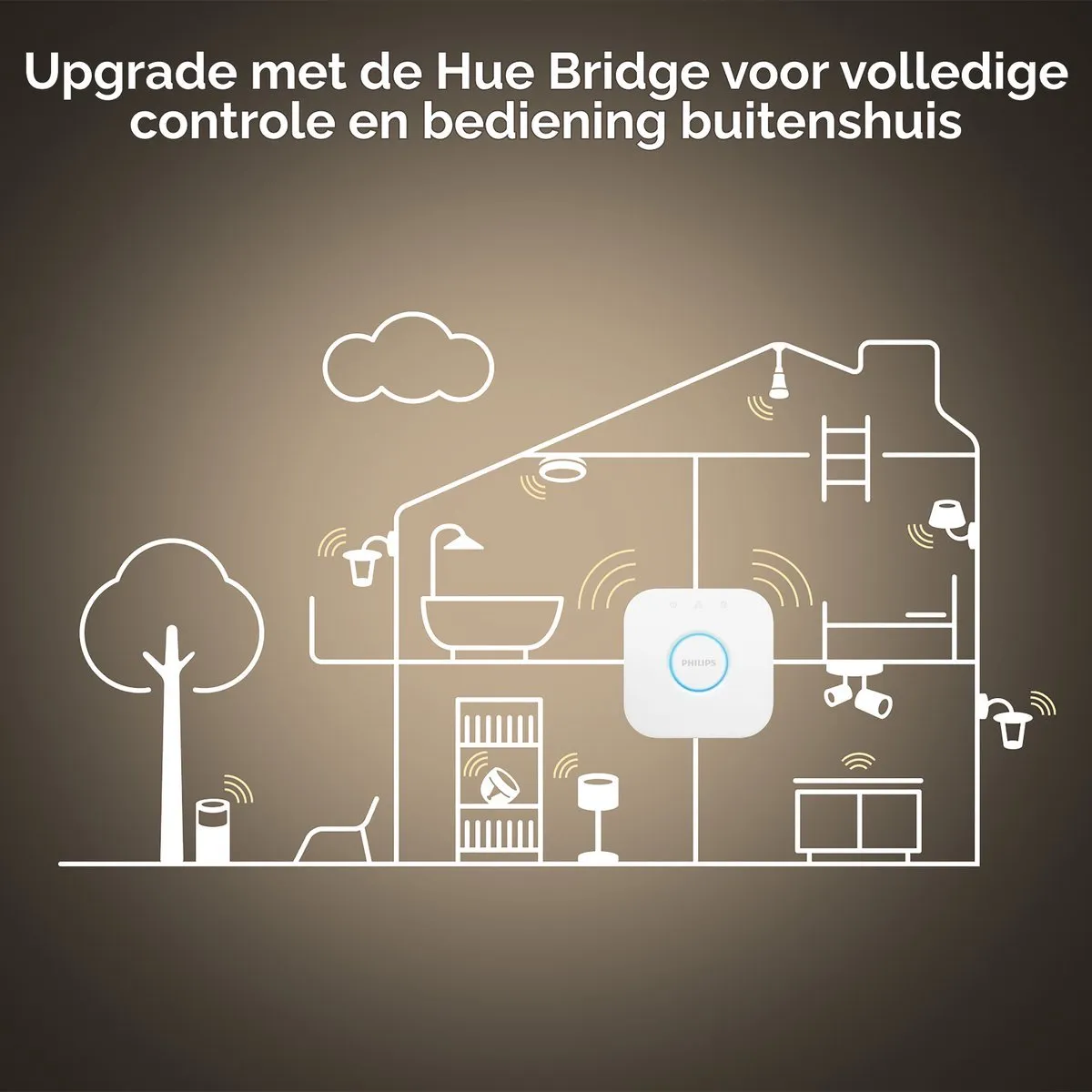 Philips Hue Uitbreidingspakket E27 - 2x Filamentlampen G125 Warmwit 2100K - Incl. Dimmer Switch