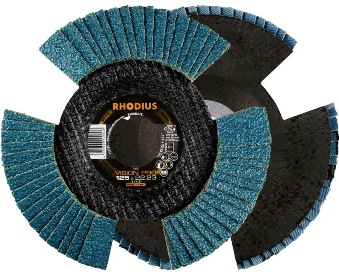 Rhodius VISION PRO PACK Lamellenschijf 125mm 40