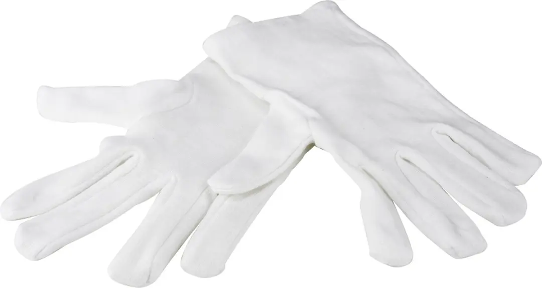 Oxxa Katoenen Handschoenen 12 Paar - Maat 10/XL - Wit
