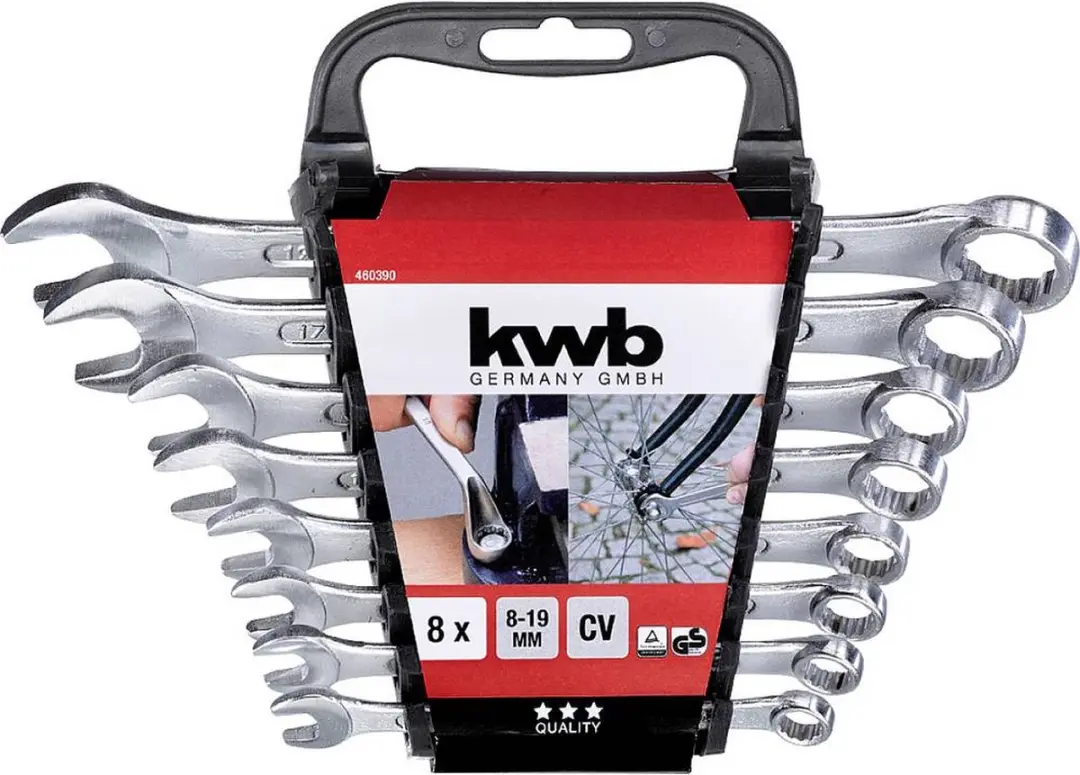 KWB Ringsleutelset 8-delig 02-56mm - MPN 460390