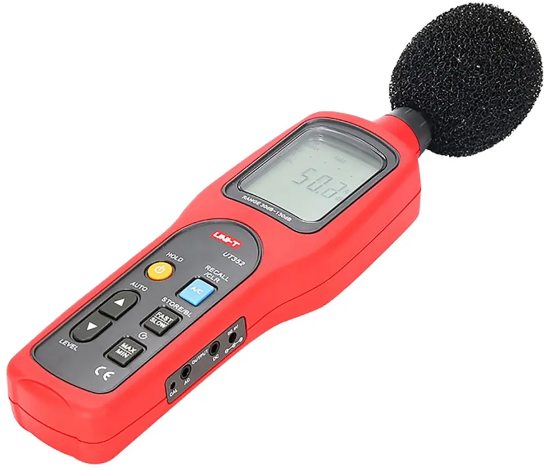 UNI-T UT352 Geluidsniveaumeter 30-130dB - Zwart