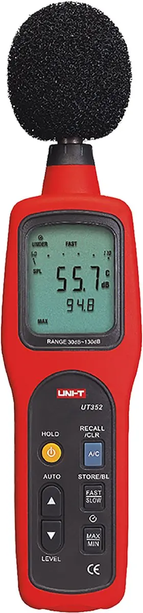 UNI-T UT352 Geluidsniveaumeter 30-130dB