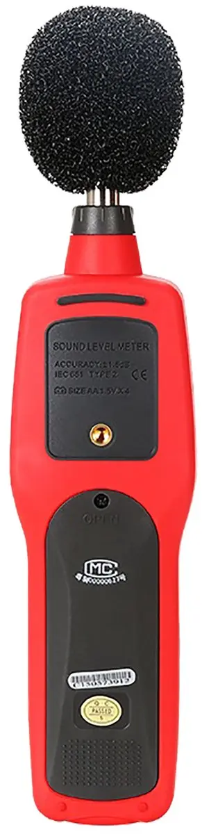 UNI-T UT352 Geluidsniveaumeter 30-130dB - Zwart