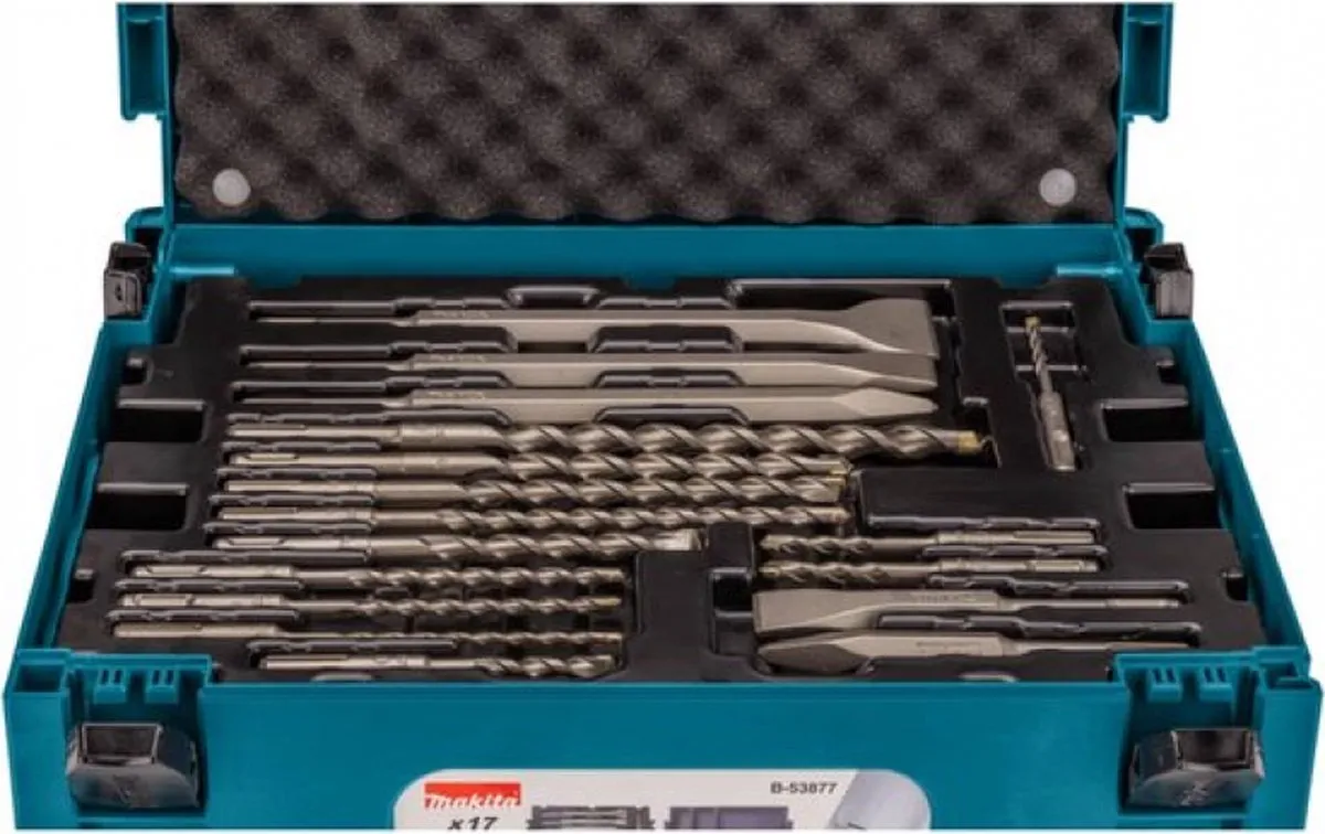 Makita SDS-Plus Boor/beitelset B-53877 - 17-delig - afbeelding 6 van 6