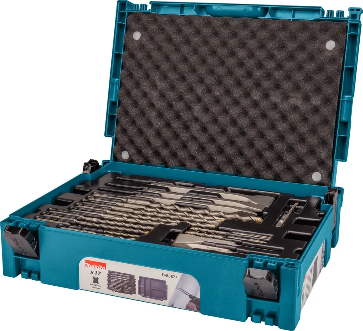 Makita SDS-Plus Boor/beitelset B-53877 - 17-delig