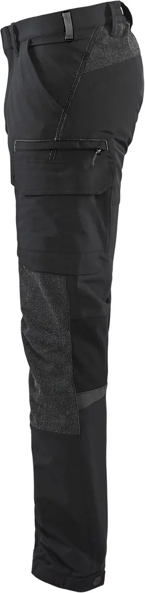 Blåkläder Service Werkbroek 1422-1645 - Zwart/Donkergrijs - Maat 60