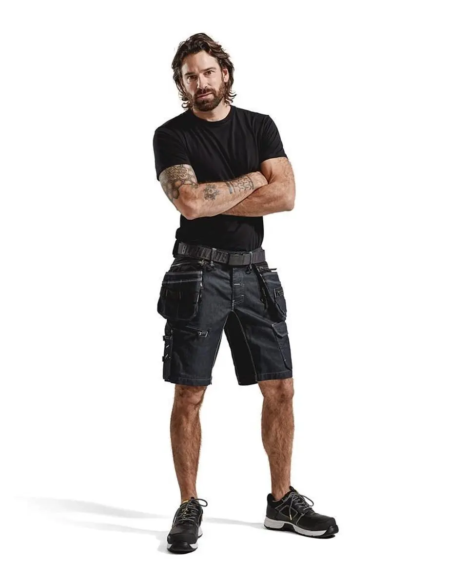 Blåkläder Blaklader X1900 Korte Werkbroek - 54 Navy/Zwart
