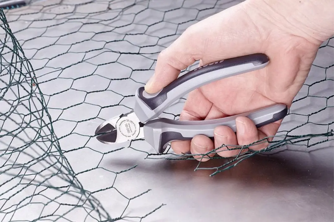 KWB Zijkniptang 160mm Softgrip - Grijs
