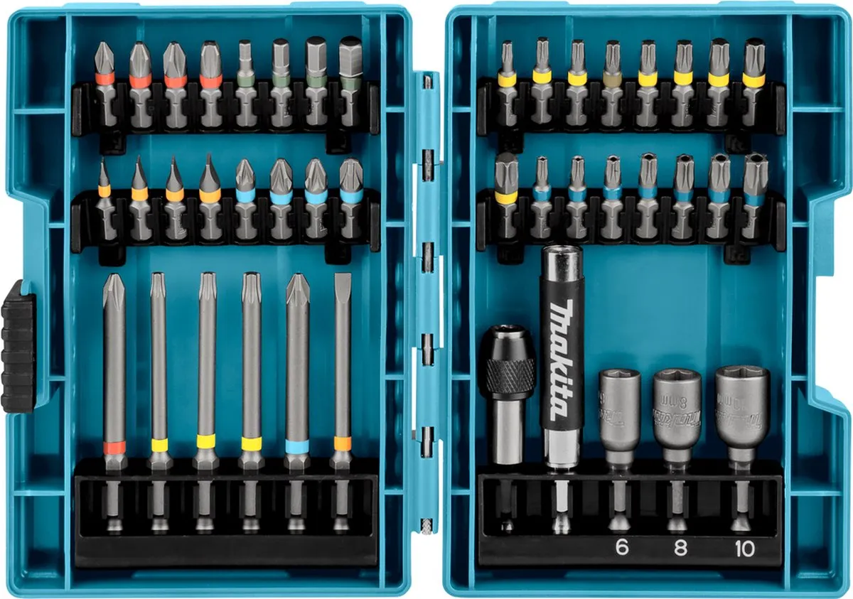 Makita B-55697 Schroefbitset 43-delig