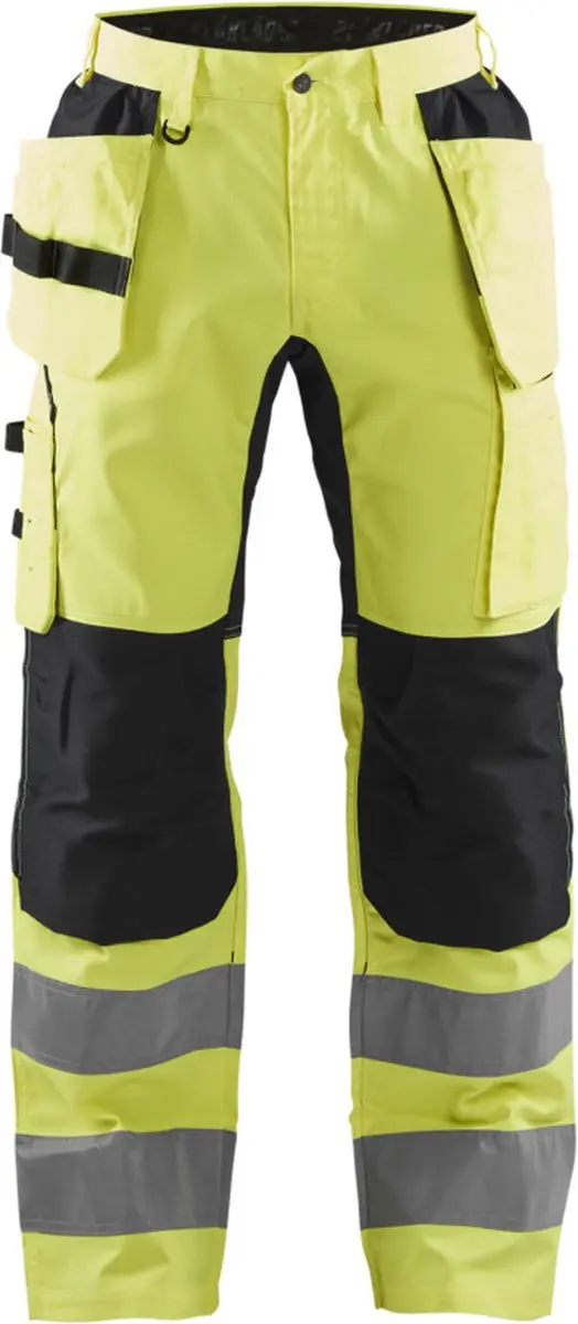 Blåkläder Werkbroek 1552-1811 High Vis Geel/Zwart - D100