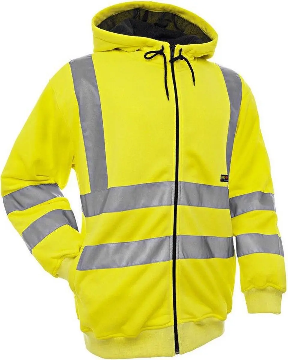 Blåkläder Hooded Sweatshirt High Vis 3346-1974 - XL - High Vis Geel