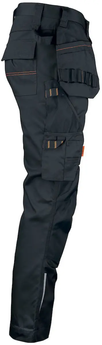 Jobman Practical 2322 Werkbroek 54 - Holsterpockets - Zwart