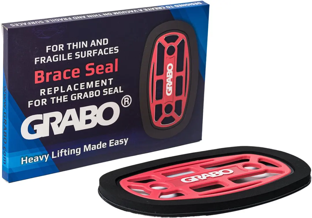Grabo Brace Seal - Glas - 120 kg - Oranje/Zwart
