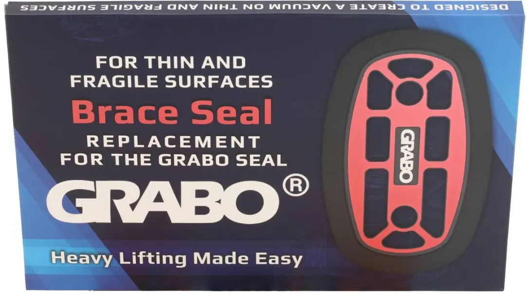 Grabo Brace Seal - Glas - 120 kg - Oranje/Zwart