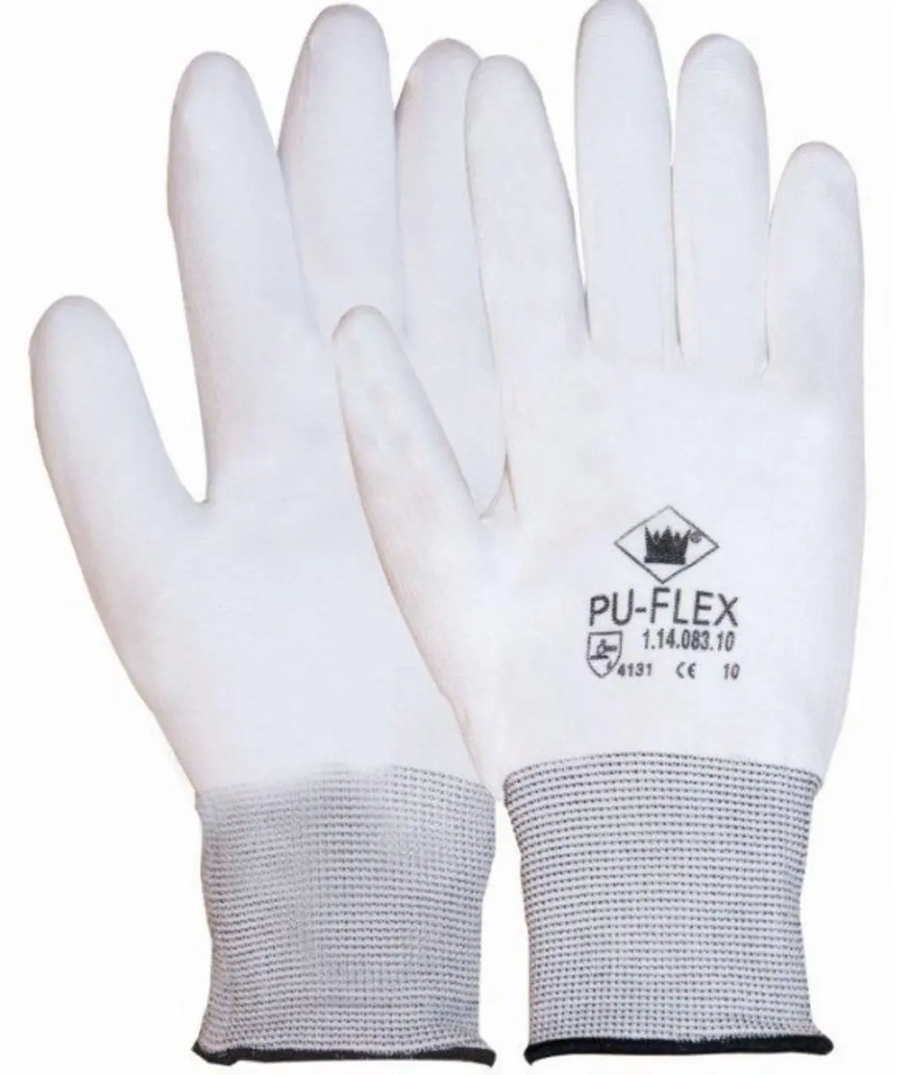 Oxxa PU-Flex 14-083 Handschoen - XL - Wit/blauw