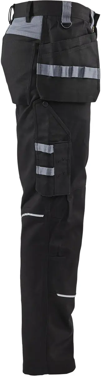 Blåkläder Vlamvertragende Werkbroek 1461-1516 - 150 - Zwart/Grijs