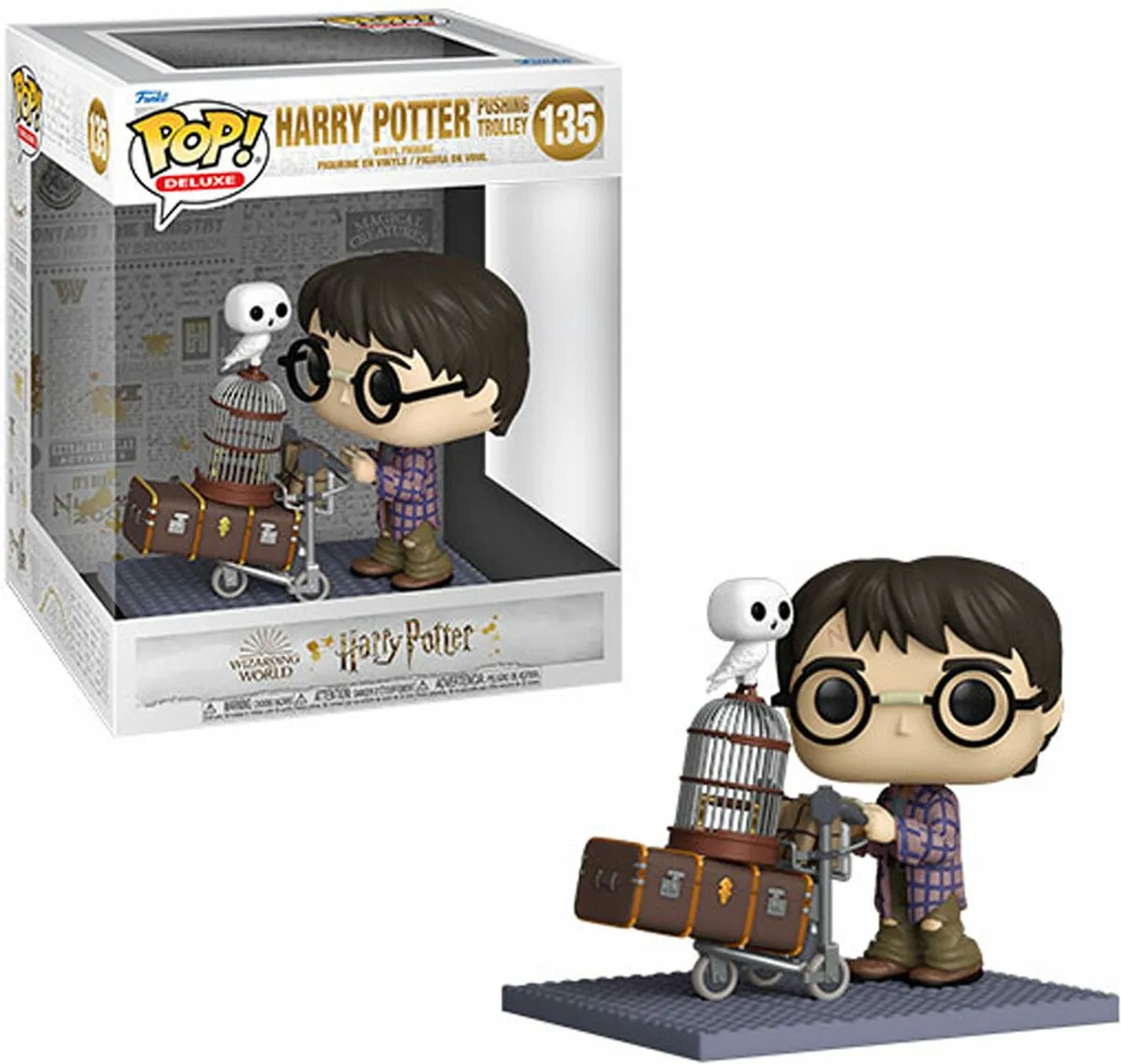 Funko Pop Deluxe Harry Potter Pushing Trolley #135 - Multi