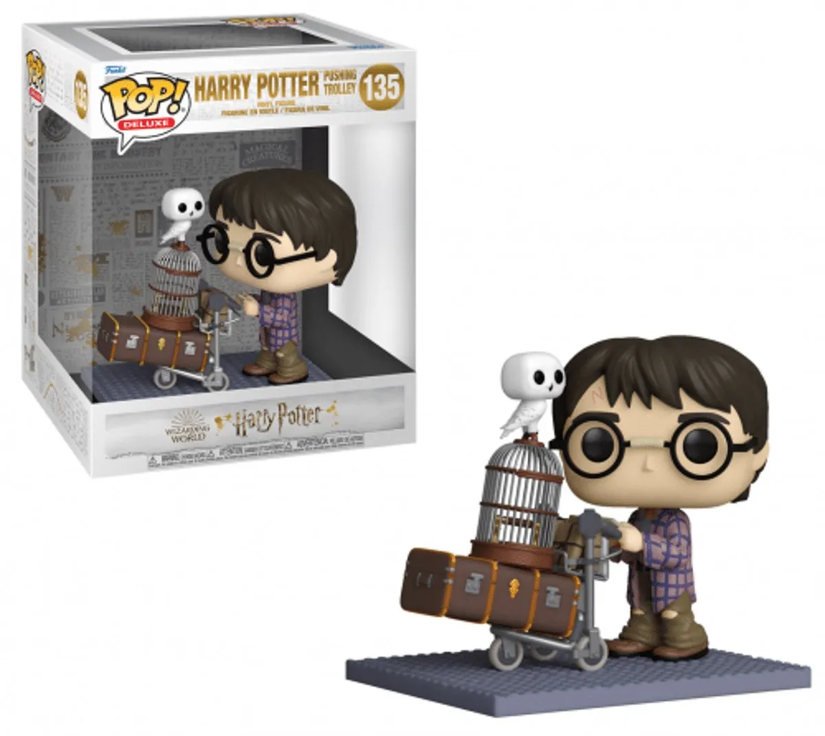 Funko Pop Deluxe Harry Potter Pushing Trolley #135 - Multi