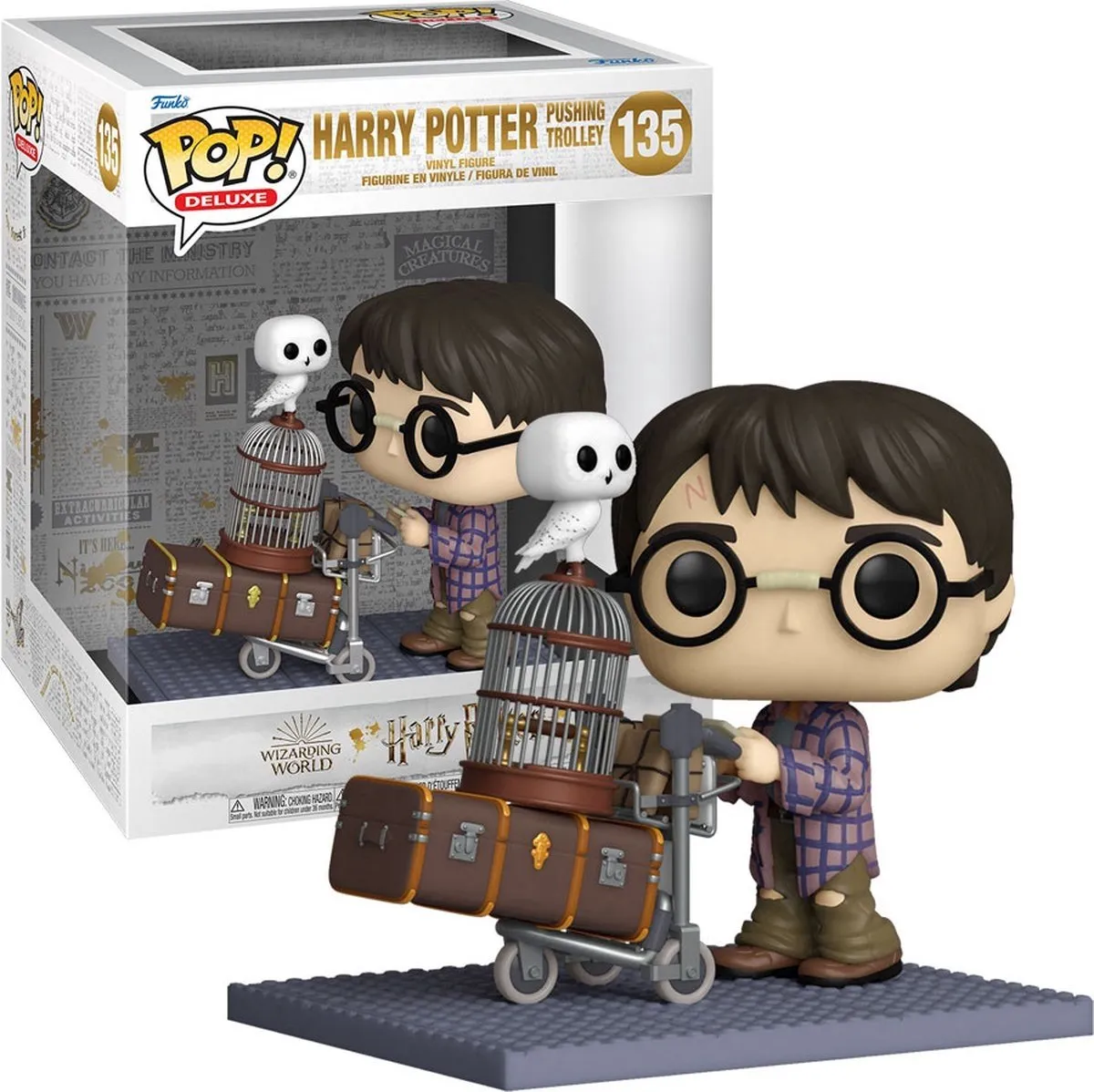 Funko Pop Deluxe Harry Potter Pushing Trolley #135 - Multi