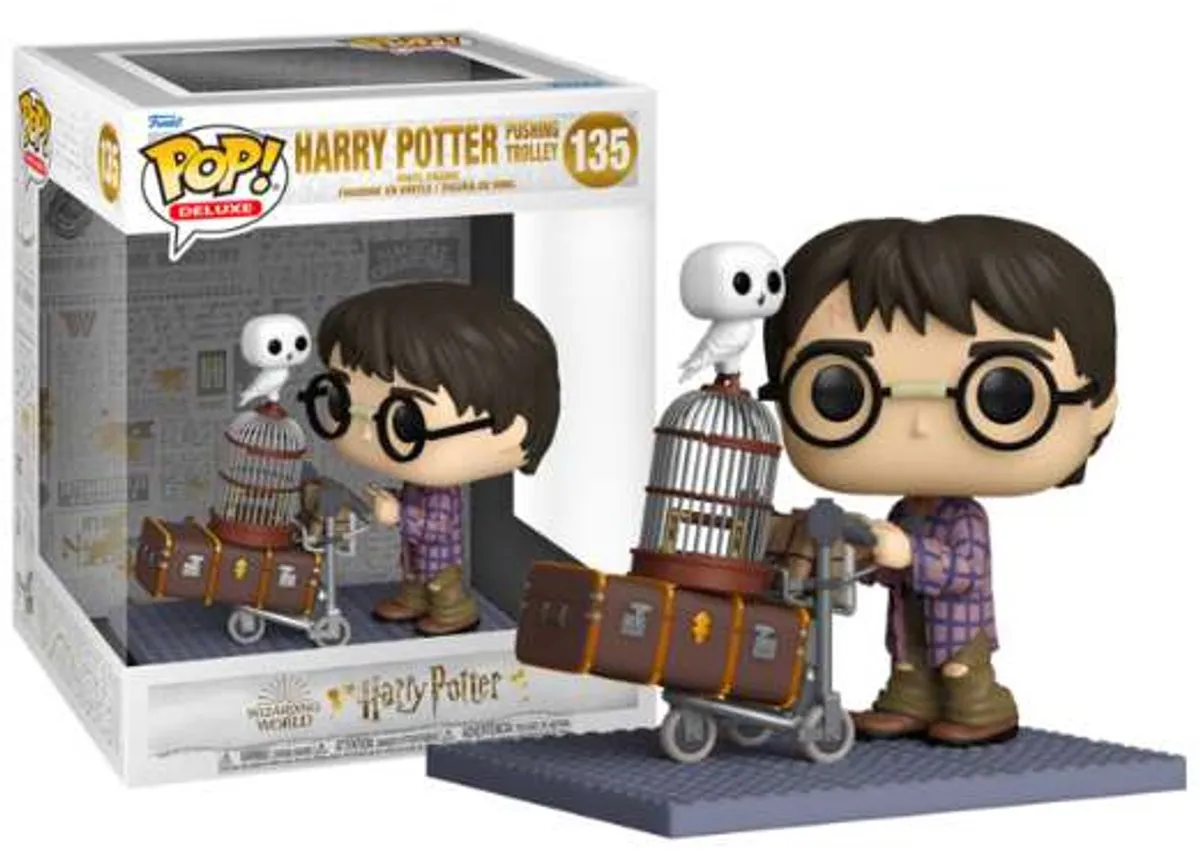 Funko Pop Deluxe Harry Potter Pushing Trolley #135 - Multi - afbeelding 6 van 6