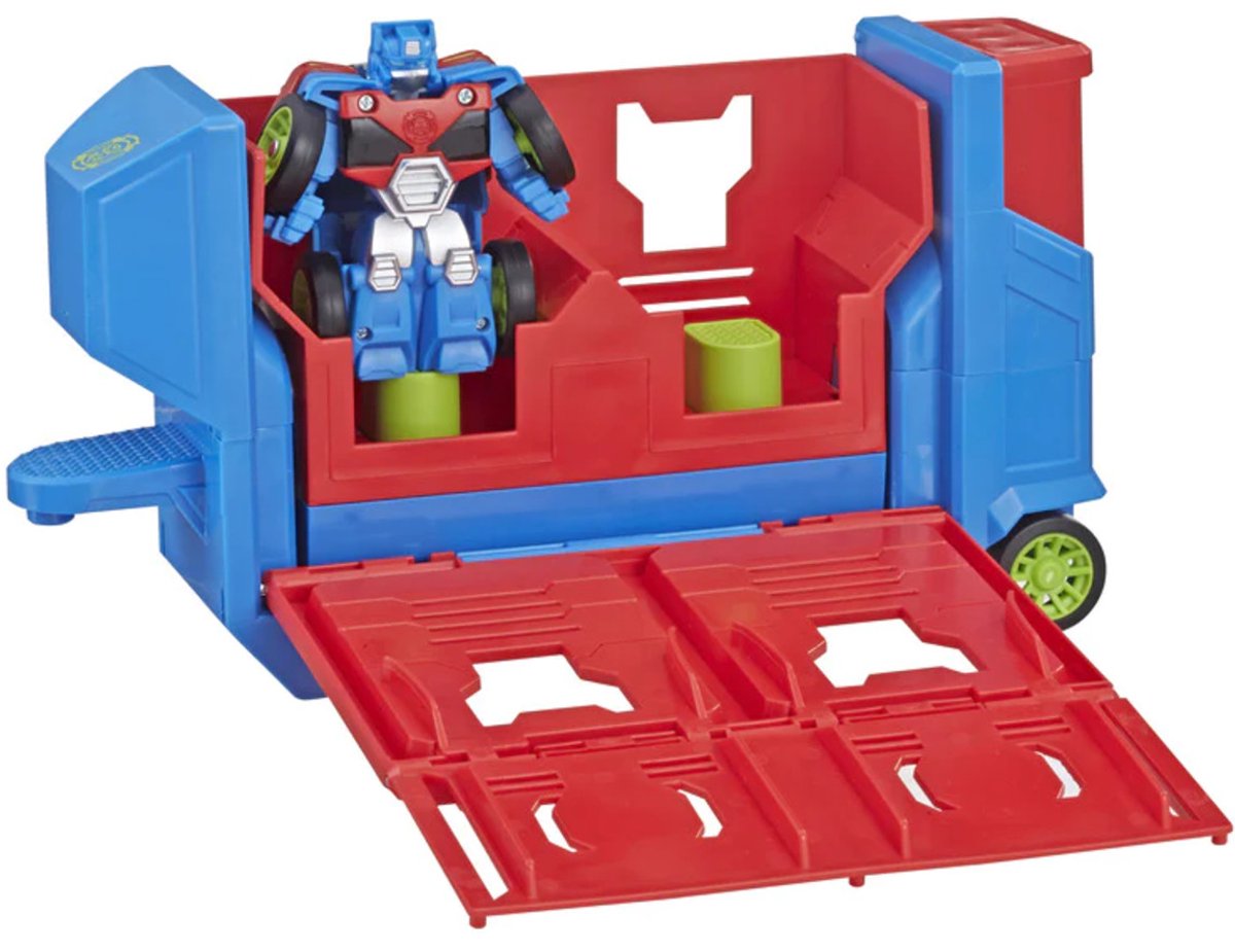 Transformers Rescue Bots Flip Racers Optimus Prime