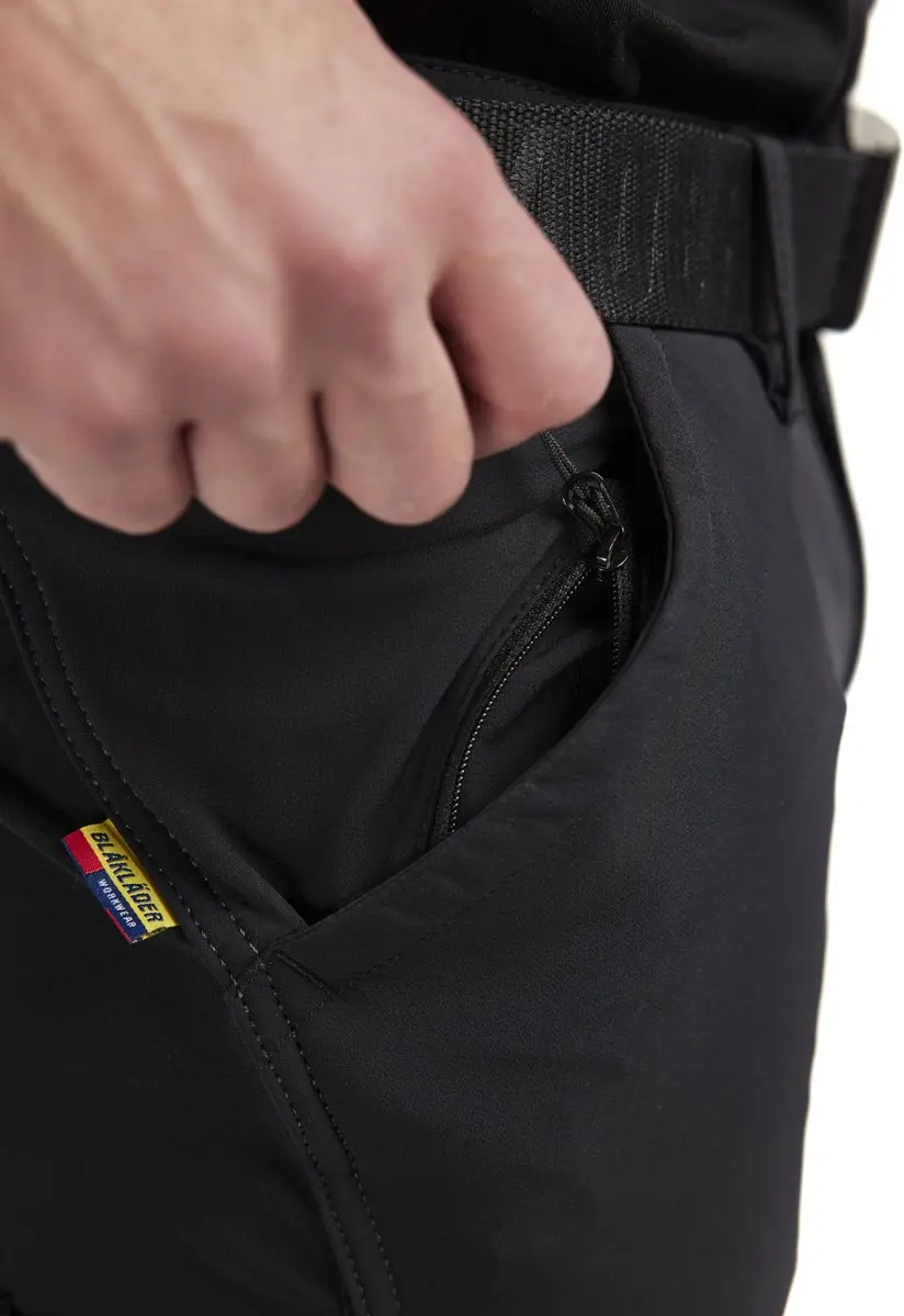 Blåkläder Service Werkbroek 1422-1645 - 48 - Zwart/Donkergrijs