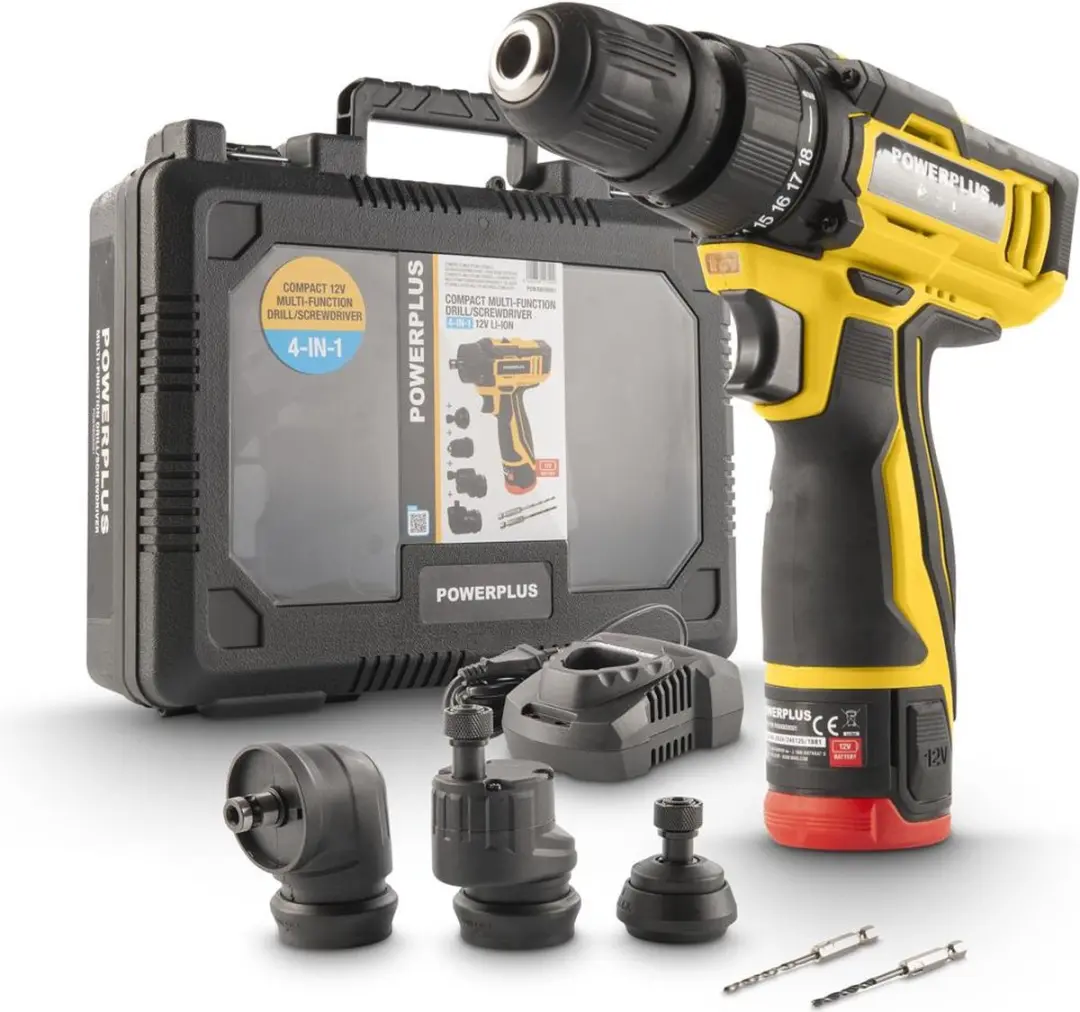Powerplus POWXBOX001 12V Accuschroevendraaier