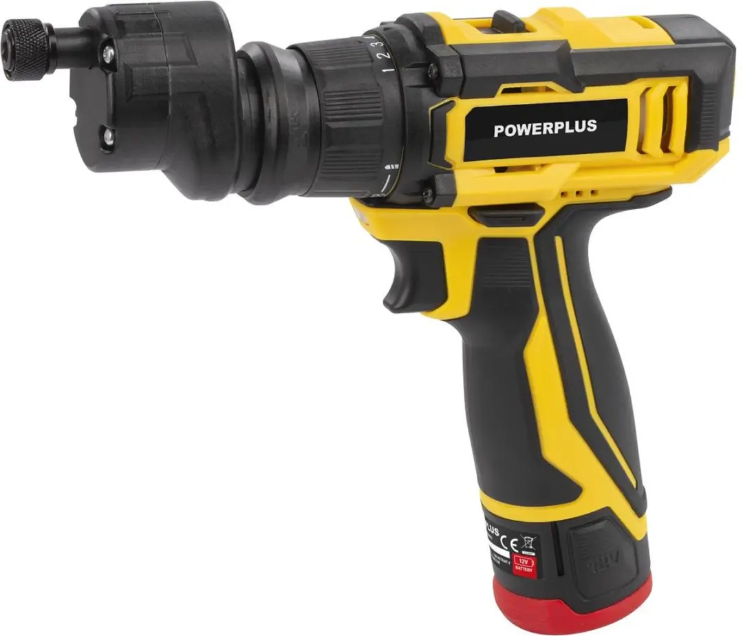Powerplus POWXBOX001 12V Accuschroevendraaier - 2 snelheden - 2000mAh