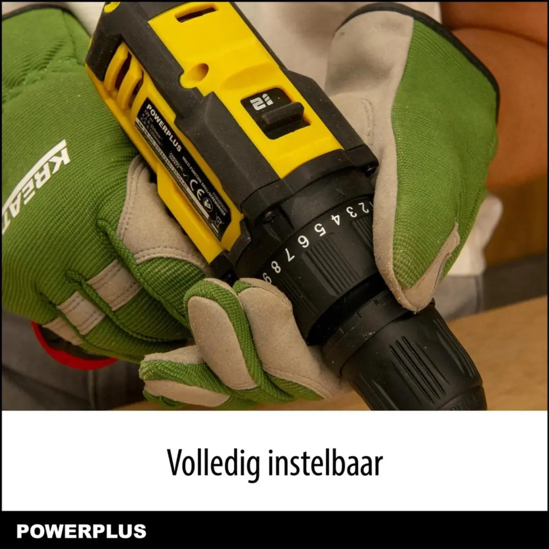 Powerplus POWXBOX001 12V Accuschroevendraaier - 2 snelheden - 2000mAh - afbeelding 6 van 6