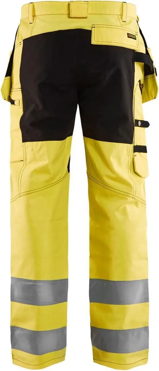Blåkläder Werkbroek 1552-1811 High Vis Geel/Zwart - Maat 62