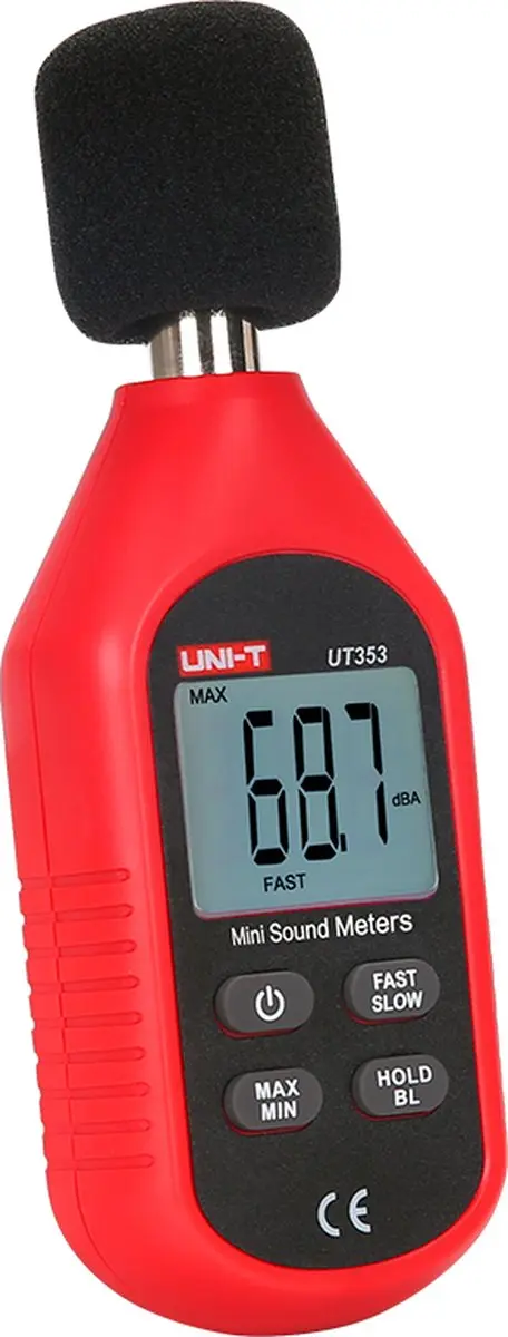 UNI-T UT353 Geluidsmeter - Rood