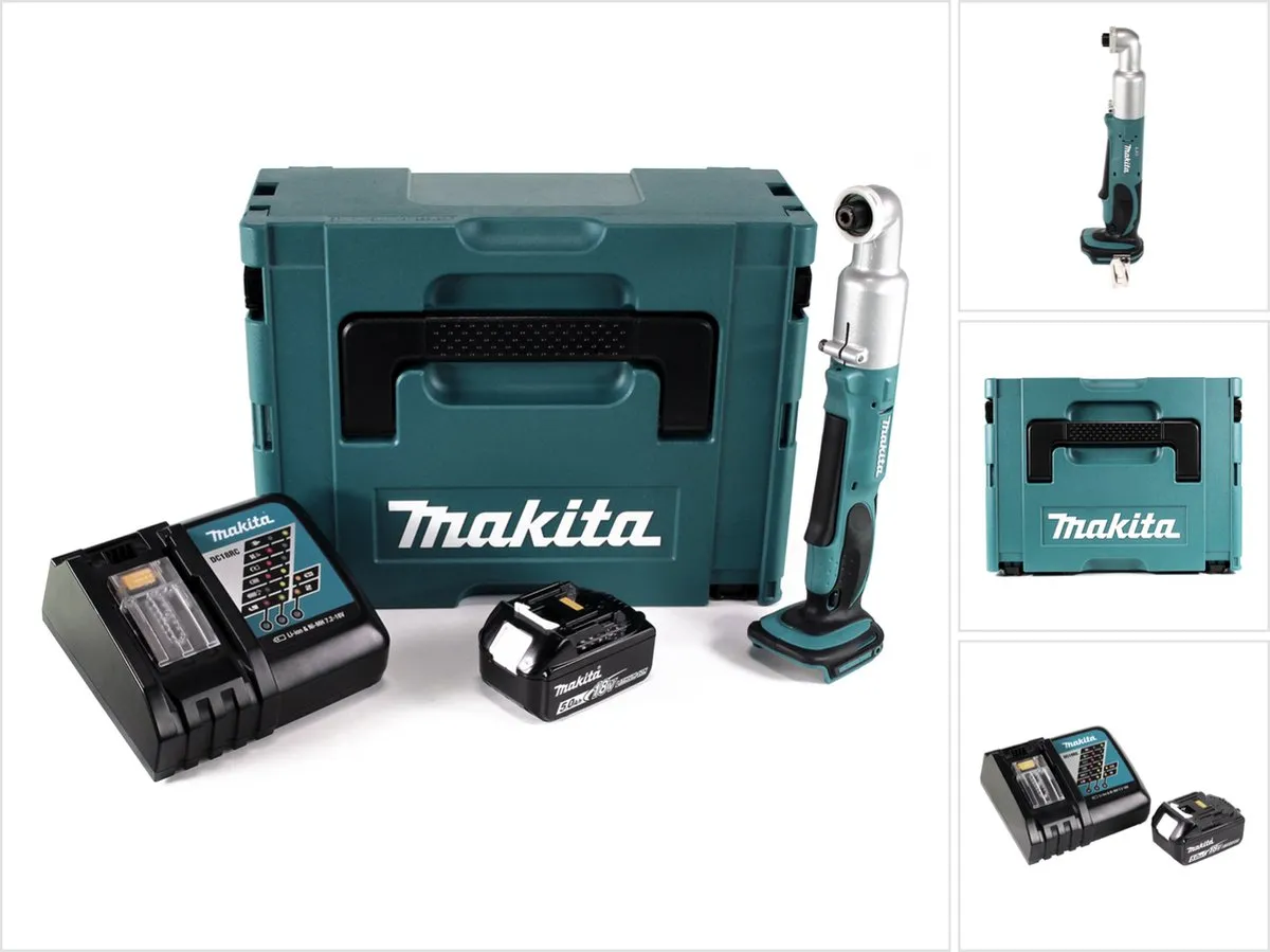 Makita DTL061RT1J Haakse Slagschroevendraaier - 18V - 1x 5.0Ah