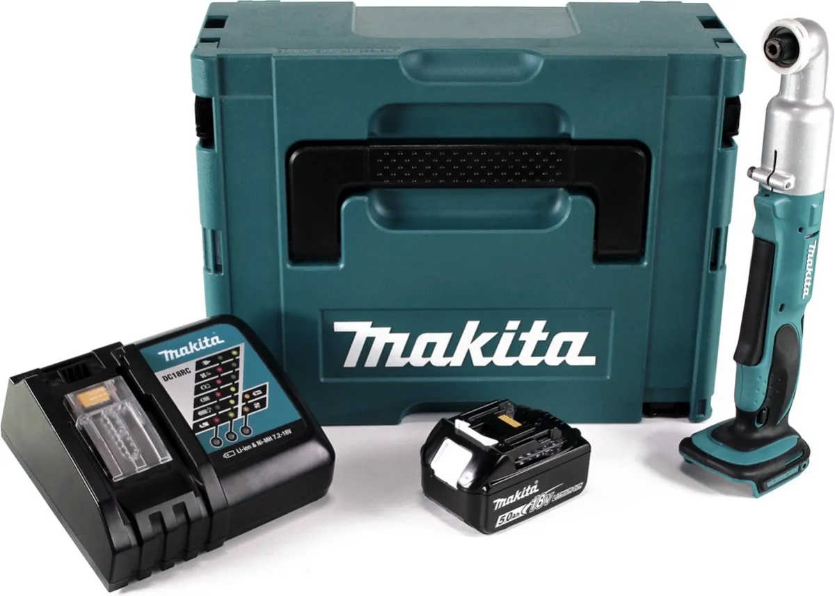 Makita DTL061RT1J Haakse Slagschroevendraaier - 18V - 1x 5.0Ah