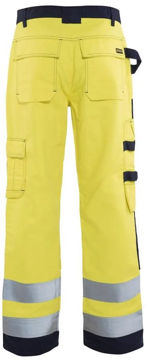 Blåkläder Multinorm Werkbroek 1578-1514 - 148 High Vis Geel/Marineblauw
