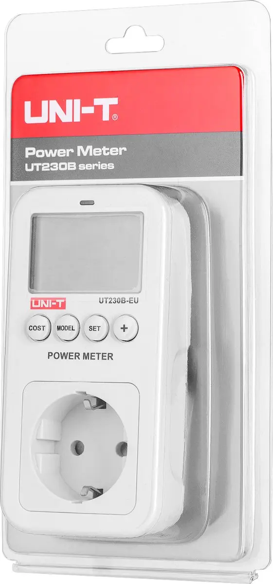 UNI-T UT230B-EU Energiebewakend Stopcontact - Wit