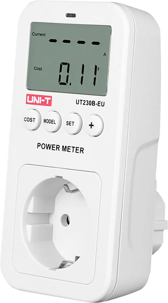 UNI-T UT230B-EU Energiebewakend Stopcontact - Wit