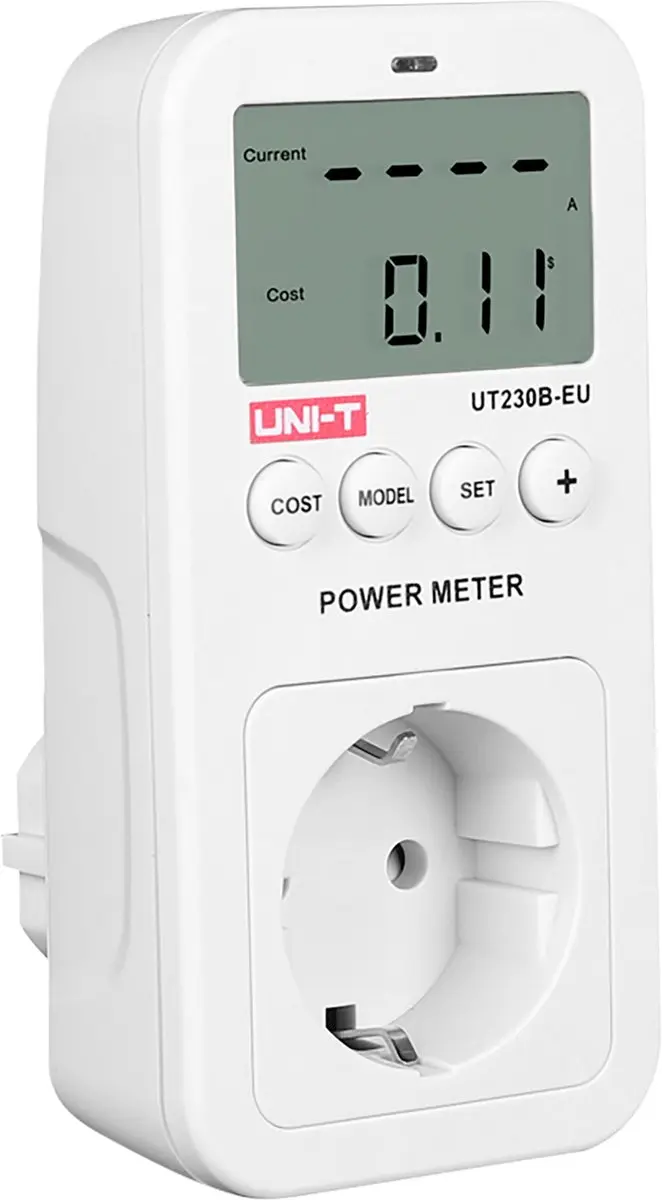 UNI-T UT230B-EU Energiebewakend Stopcontact - Wit