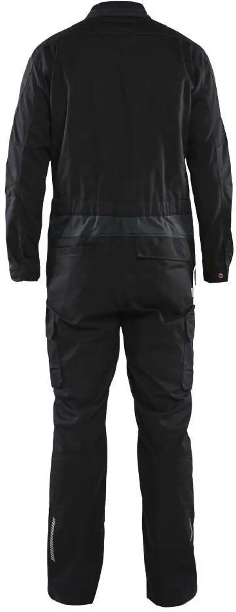 Blåkläder Industrie Overall 6144-1832 - Maat 62 - Zwart/Donkergrijs