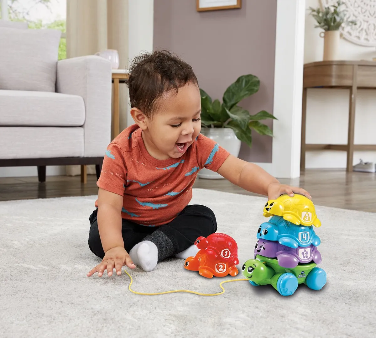 Vtech Stapelpret Schildpadjes 580609323 - Meerdere kleuren