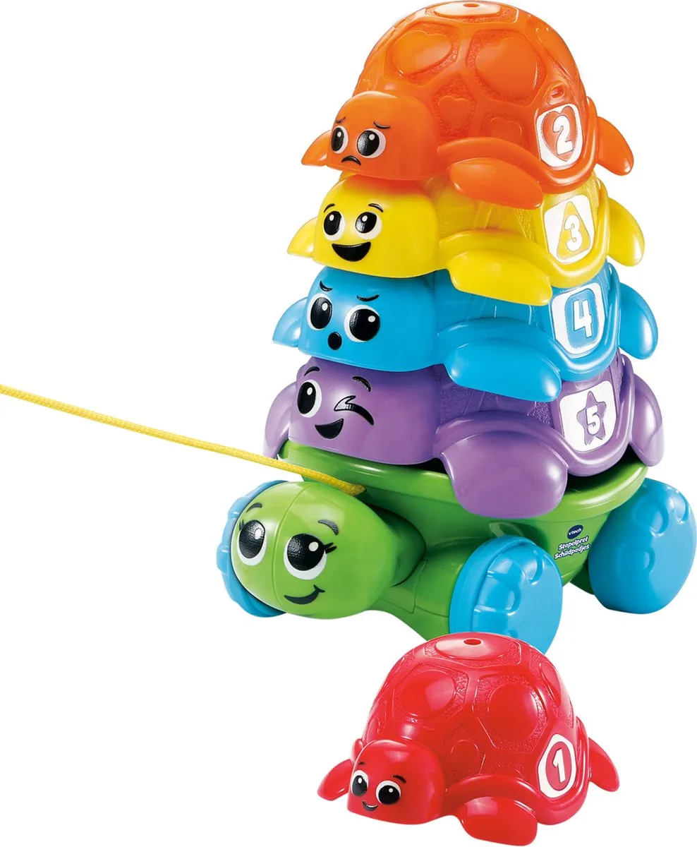 Vtech Stapelpret Schildpadjes 580609323 - Meerdere kleuren