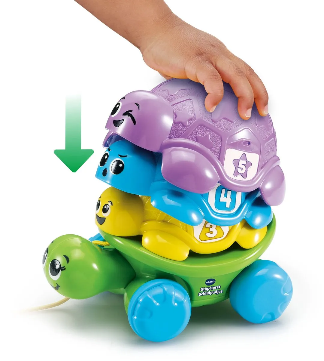 Vtech Stapelpret Schildpadjes 580609323 - Meerdere kleuren