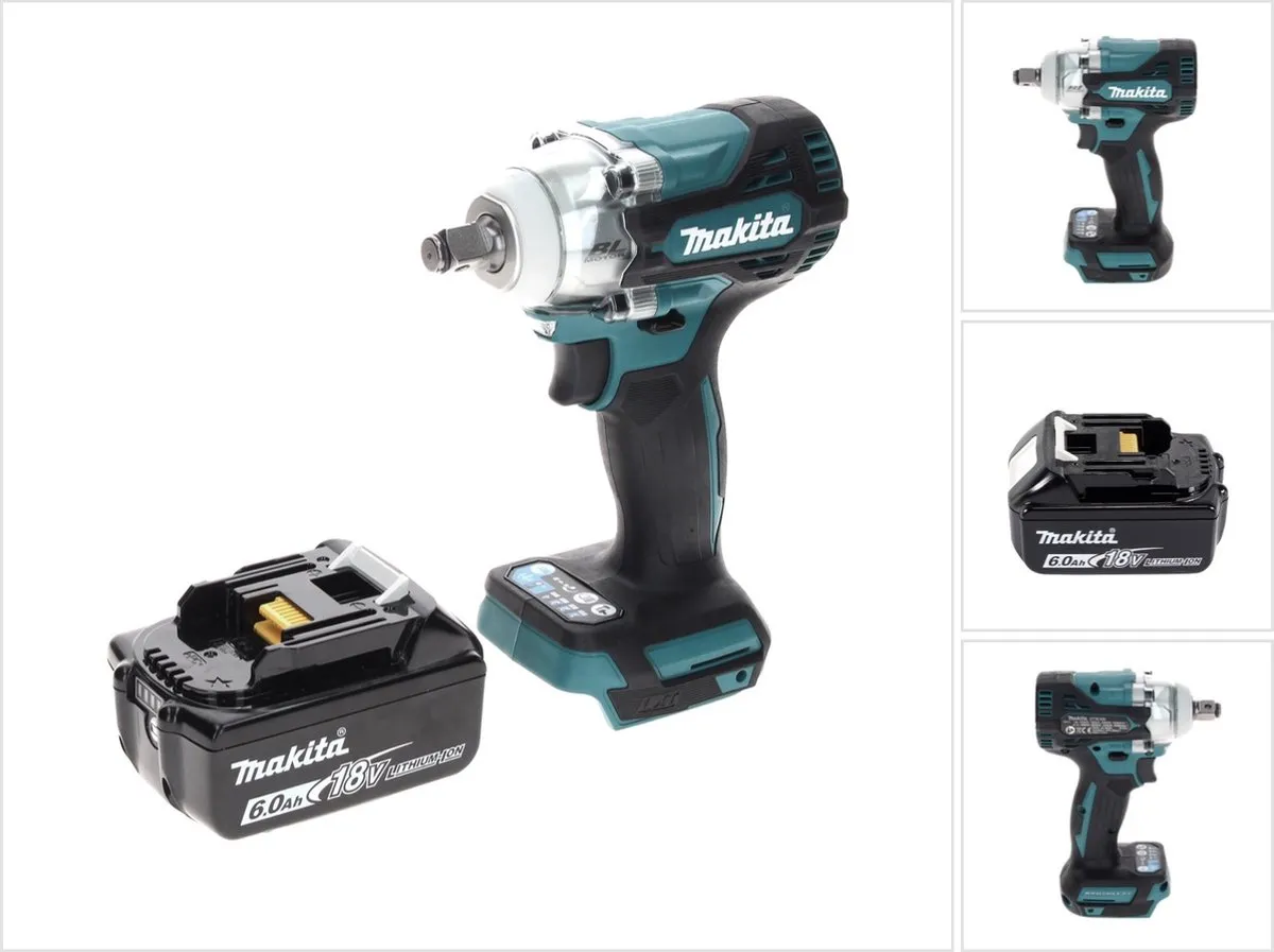 Makita DTW 300 G1 Slagmoersleutel 18V 330Nm