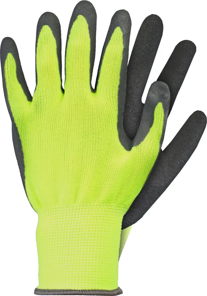 Talen Tools Werkhandschoenen Latex Geel